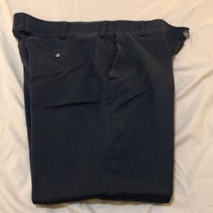 Lee Extreme Comfort navy flat front pants 34x32